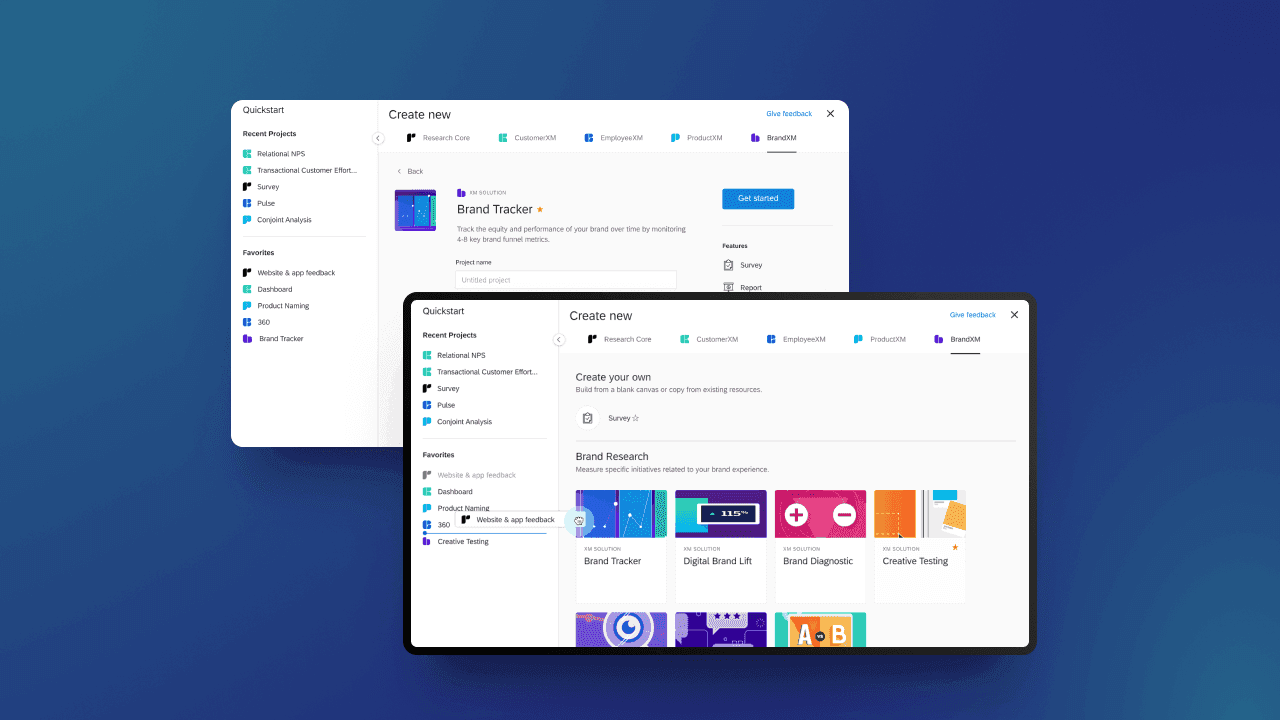 Qualtrics survey product